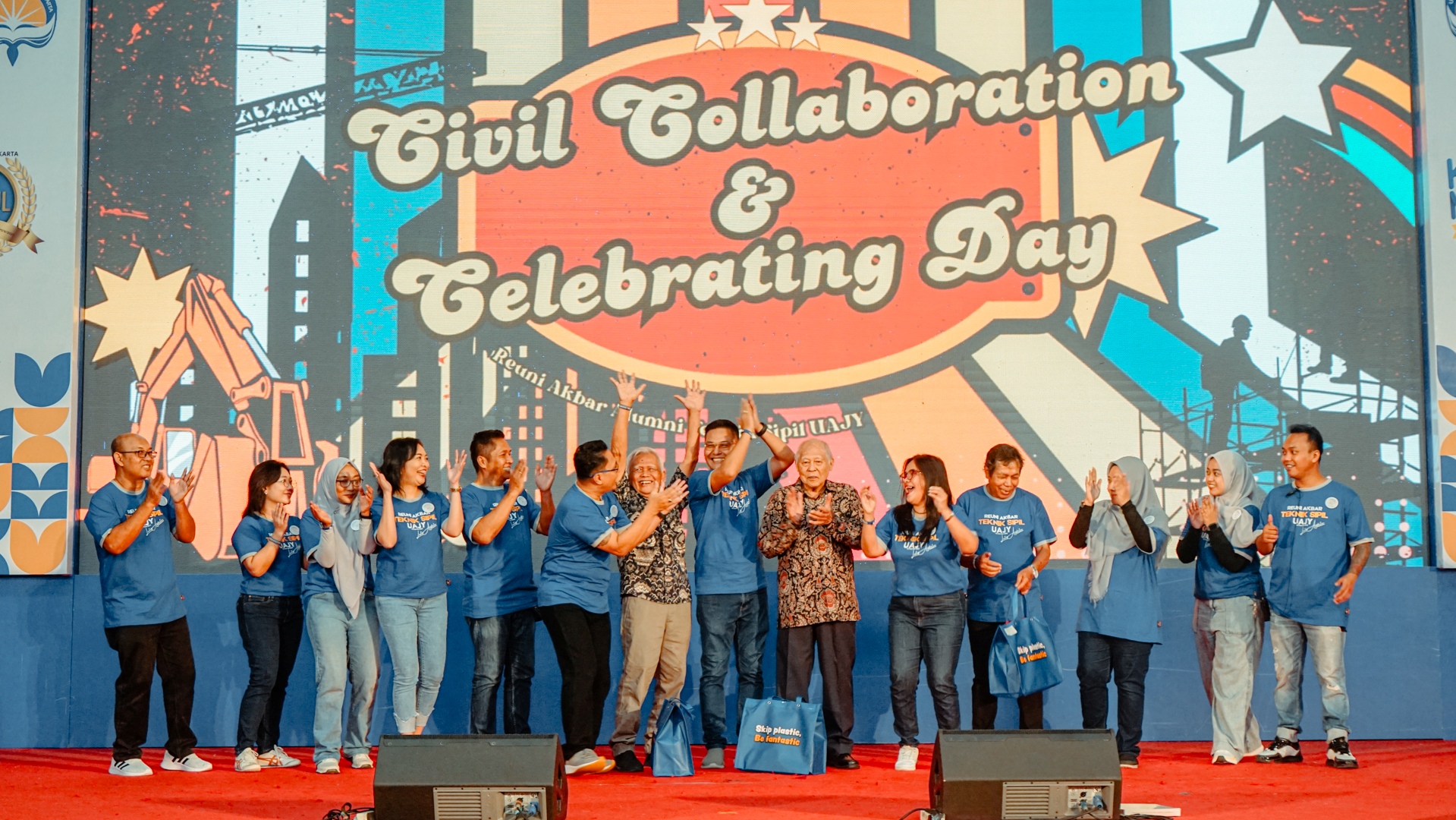 REUNI AKBAR TEKNIK SIPIL UAJY SATUKAN LINTAS GENERASI